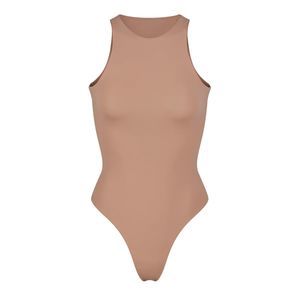 SKIMS FITS EVERYBODY HIGH NECK BODYSUIT "SIENNA" XL NEW WITH TAGS